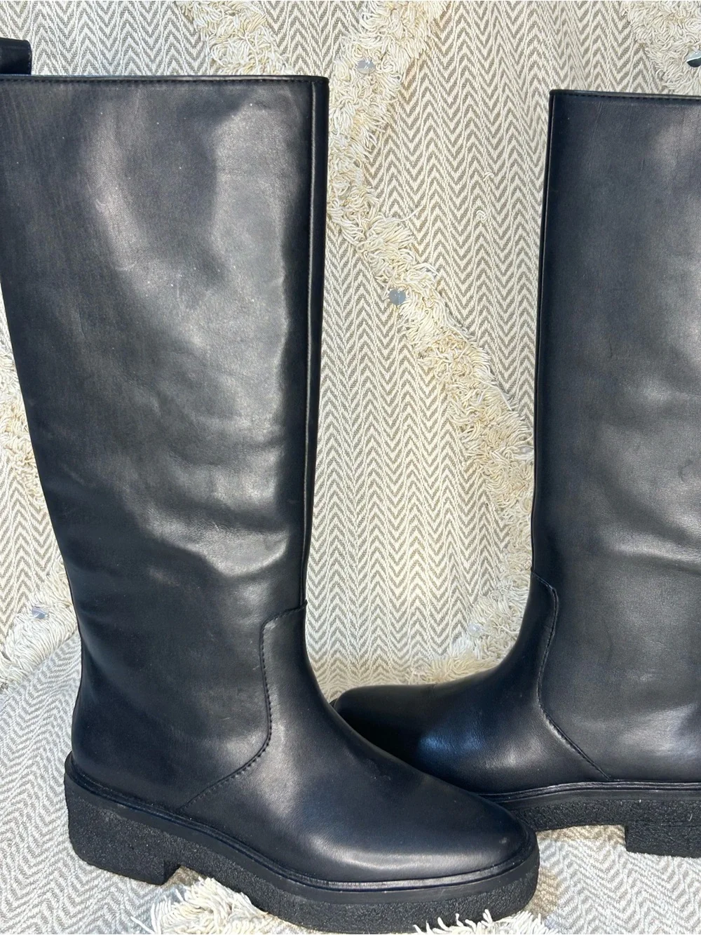 Carlee Tall Combat Boots Loeffler Randall.